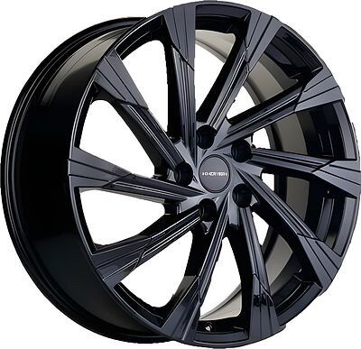 Khomen Wheels KHW1901 NX/Rav4 7.5x19 5x114.3 ET 40 Dia 60.1 Black