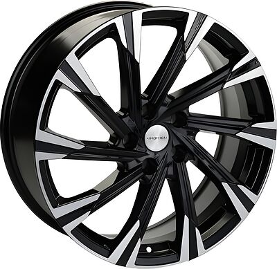 Khomen Wheels KHW1901 NX/Rav4 7.5x19 5x114.3 ET 40 Dia 60.1 Black-FP