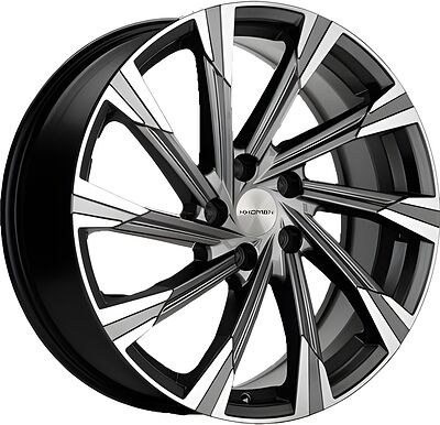 Khomen Wheels KHW1901 NX/Rav4 7.5x19 5x114.3 ET 40 Dia 60.1 Gray-FP