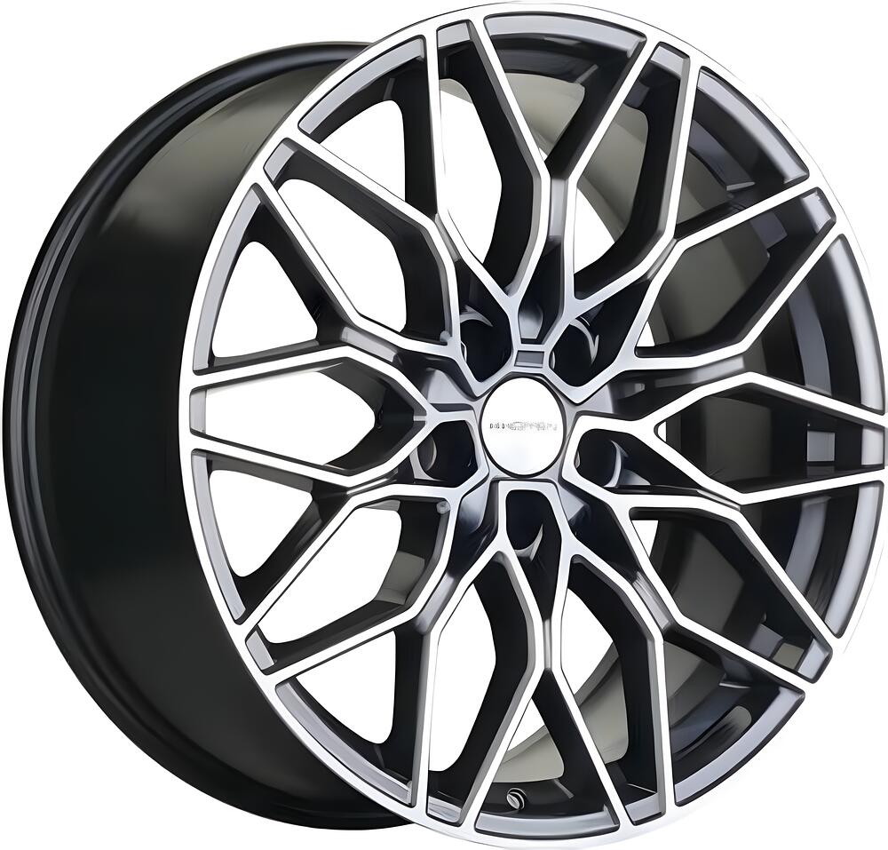 Khomen Wheels KHW1902 (3/4/5/6 Rear) 9.5x19 5x112 ET 40 Dia 66.6 Gray-FP