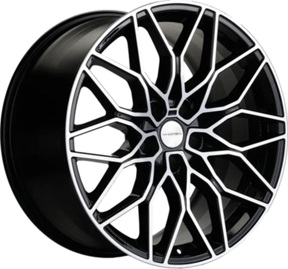 Khomen Wheels KHW1902 (Chery Tiggo 8/8 Pro) 8.5x19 5x108 ET 48 Dia 60.1 Black-FP