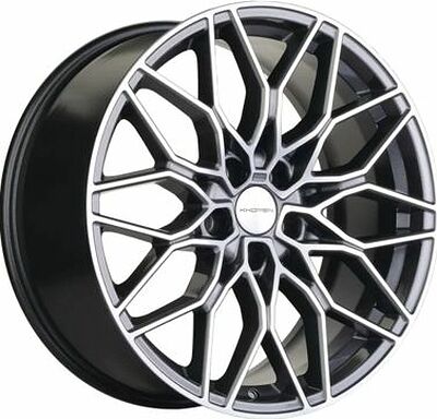 Khomen Wheels KHW1902 (G90/Q50/Q60/K9) 9.5x19 5x114.3 ET 40 Dia 67.1 Gray-FP
