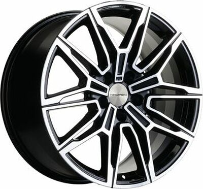 Khomen Wheels KHW1904 (3/4/5/6 series) 8.5x19 5x120 ET 30 Dia 72.6 Black-FP