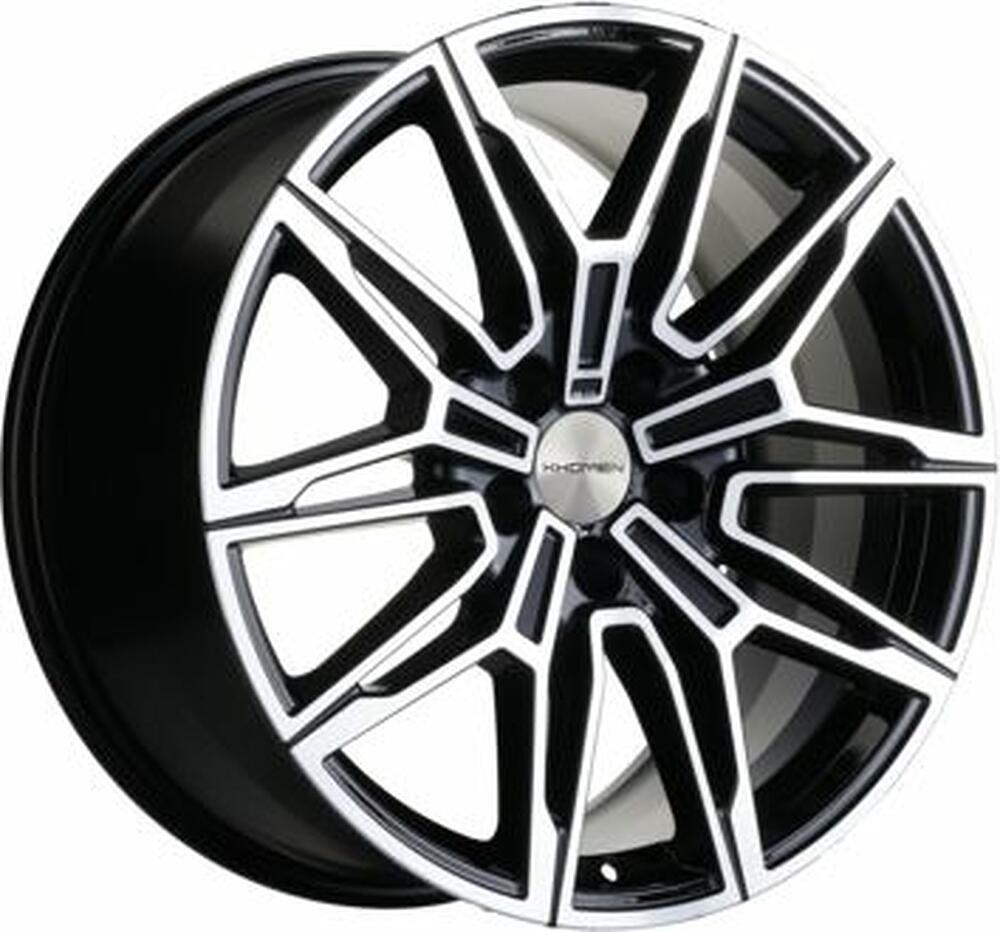 Khomen Wheels KHW1904 (3/4/5/6 series) 8.5x19 5x112 ET 30 Dia 66.6 Black-FP