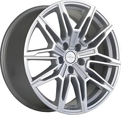 Khomen Wheels KHW1904 (3/4/5/6 series) 9.5x19 5x112 ET 40 Dia 66.6 Brilliant Silver-FP