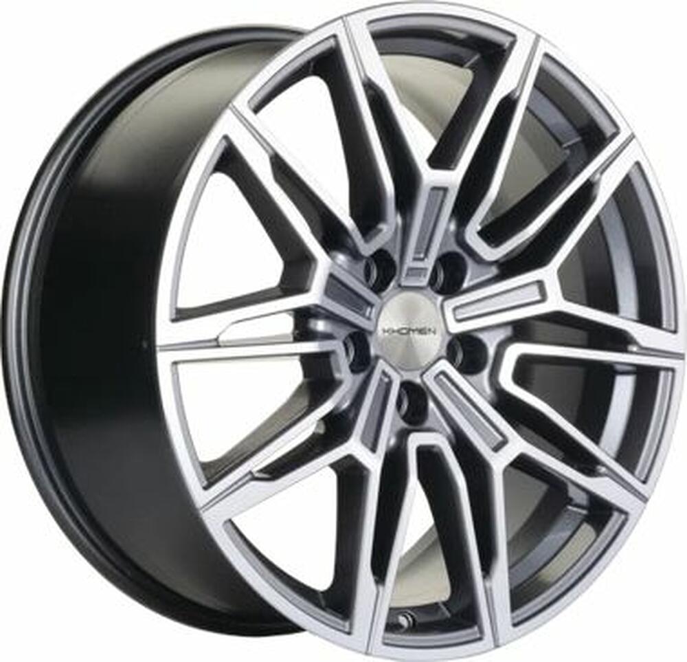 Khomen Wheels KHW1904 (3/4/5/6 series) 9.5x19 5x112 ET 40 Dia 66.6 Gray-FP