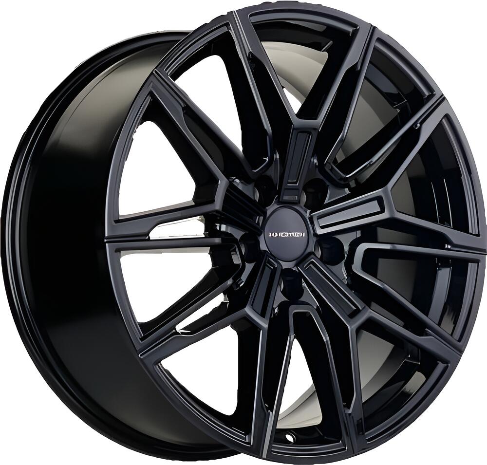 Khomen Wheels KHW1904 BMW Front 8x19 5x120 ET 30 Dia 72 Black