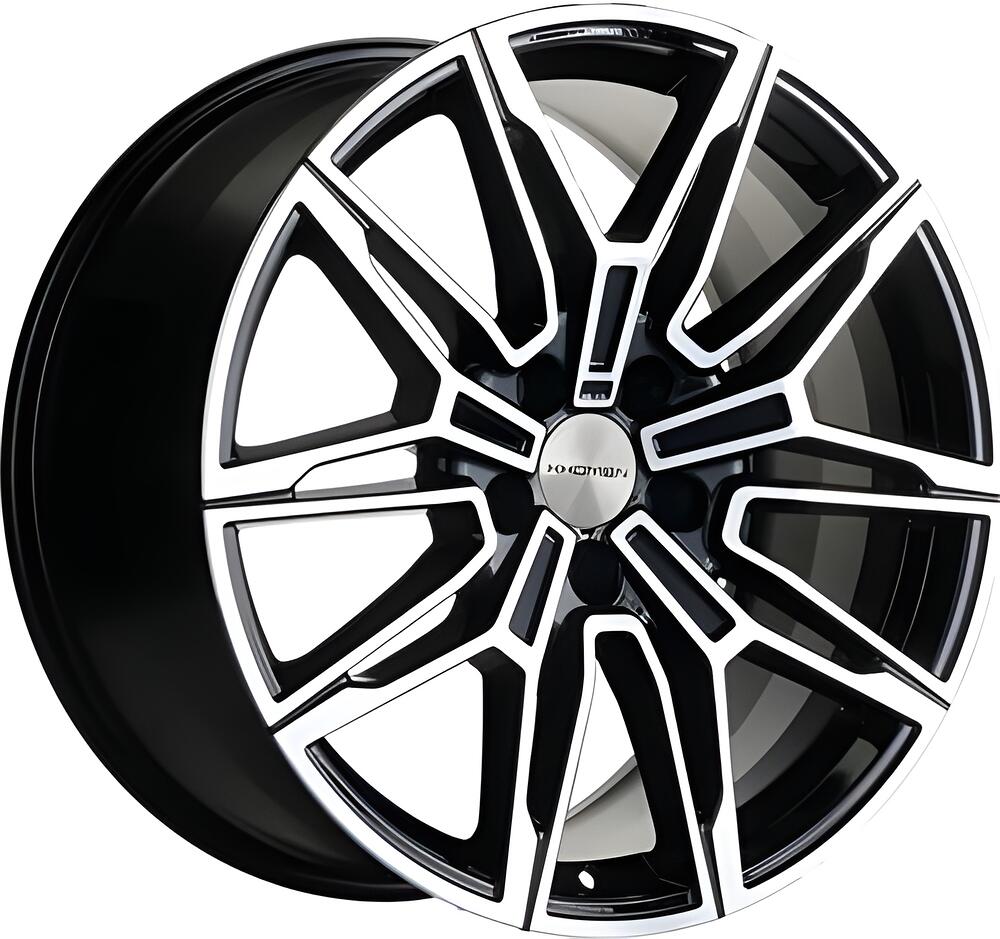 Khomen Wheels KHW1904 (Tiggo 8/8 Pro) 8.5x19 5x108 ET 48 Dia 60.1 Black-FP