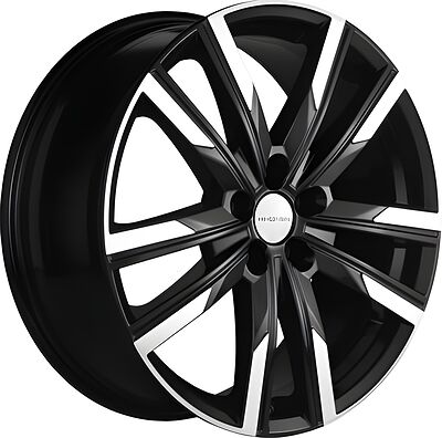 Khomen Wheels KHW1905 (Geely Monjaro/Tugella) 7.5x19 5x108 ET 46 Dia 63.4 Black-FP