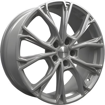 Khomen Wheels KHW1907 (Geely Monjaro/Tugella) 7.5x19 5x108 ET 46 Dia 63.4 F-Silver