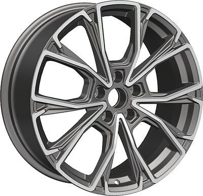 Khomen Wheels KHW1907 7.5x19 5x108 ET 46 Dia 63.4 GRAY-FP