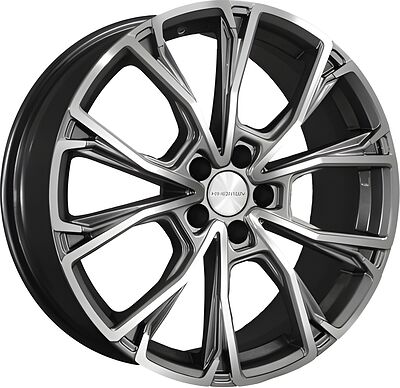 Khomen Wheels KHW1907 (Jetour X70/X90 Plus) 7.5x19 5x108 ET 38 Dia 60.1 Gray-FP