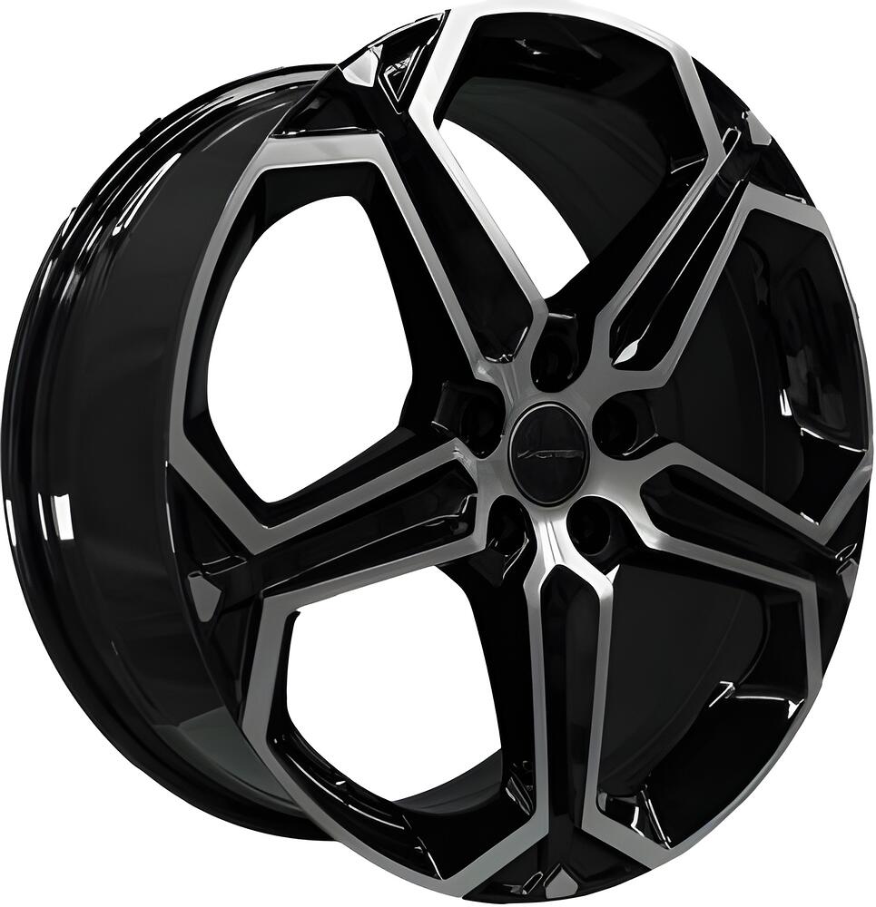 Khomen Wheels KHW1909 (Volvo XC60) 7.5x19 5x108 ET 50.5 Dia 63.4 Black-FP