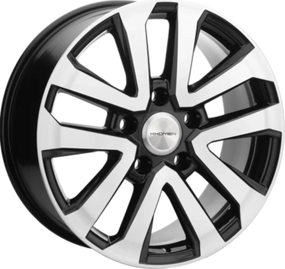 Khomen Wheels KHW2003 (LX570/LC100/LC200) 8.5x20 5x150 ET 45 Dia 110.1 Black-FP