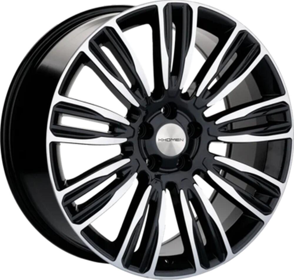 Khomen Wheels KHW2004 (Q7/Touareg) 8.5x20 5x130 ET 45 Dia 71.6 Black-FP