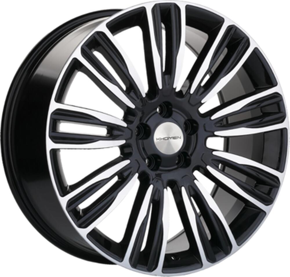 Khomen Wheels KHW2004 (Voyah FREE) 8.5x20 5x120 ET 30 Dia 66.1 Black-FP