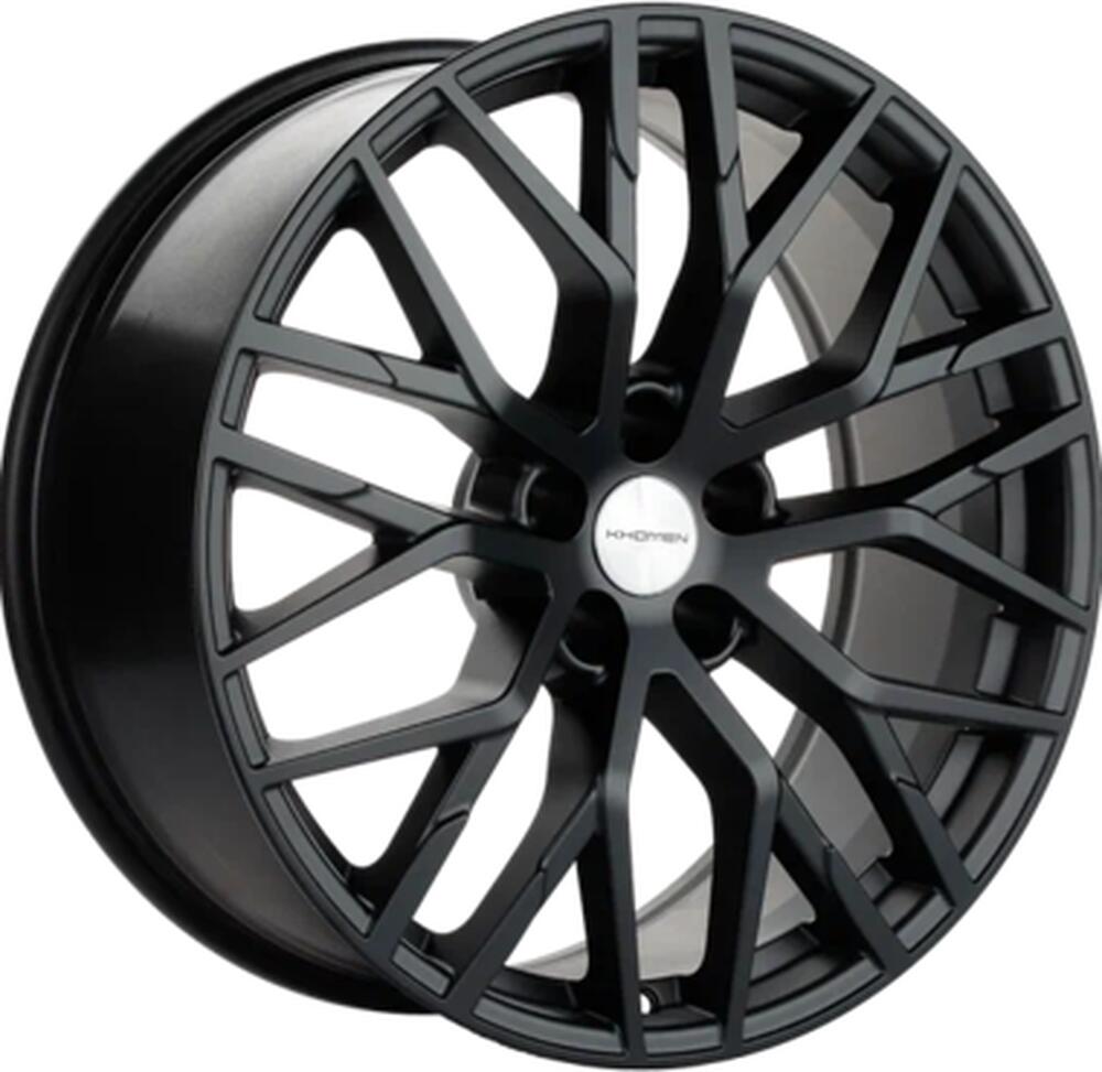 Khomen Wheels KHW2005 (3 Series new) 8.5x20 5x112 ET 27 Dia 66.6 Black matt