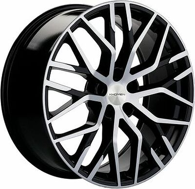 Khomen Wheels KHW2005 (Touareg) 8.5x20 5x112 ET 33 Dia 66.5 Black-FP