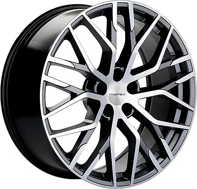 Khomen Wheels KHW2005 (Tugella) 8.5x20 5x108 ET 46 Dia 63.4 Gray-FP