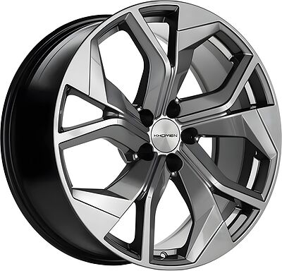 Khomen Wheels KHW2006 (Touareg) 8.5x20 5x112 ET 33 Dia 66.6 Gray