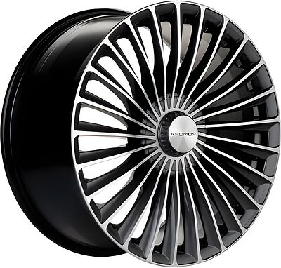 Khomen Wheels KHW2008 Mercedes Rear 9x20 5x112 ET 38 Dia 66 Dark Chrome
