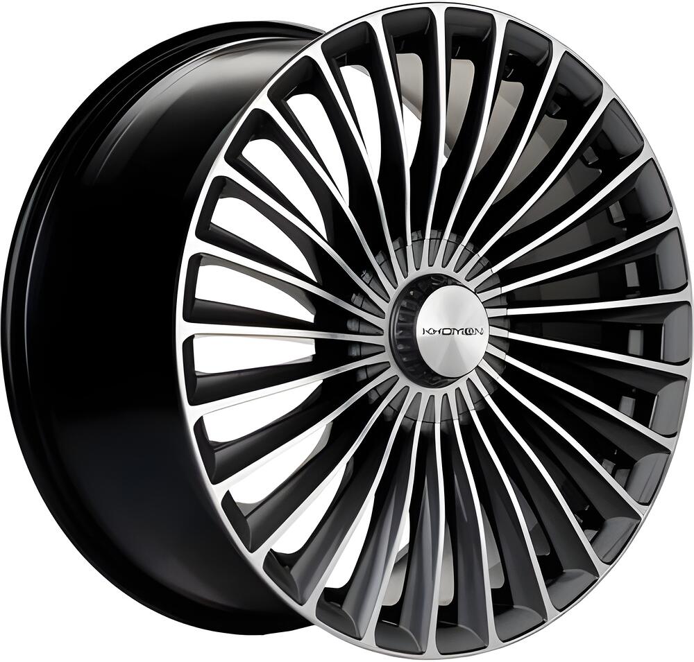 Khomen Wheels KHW2008 Mercedes Rear 9x20 5x112 ET 38 Dia 66 Gray-FP