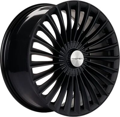 Khomen Wheels KHW2008 (Turbo II S-class) 9.5x20 5x112 ET 38 Dia 66.6 Black matt