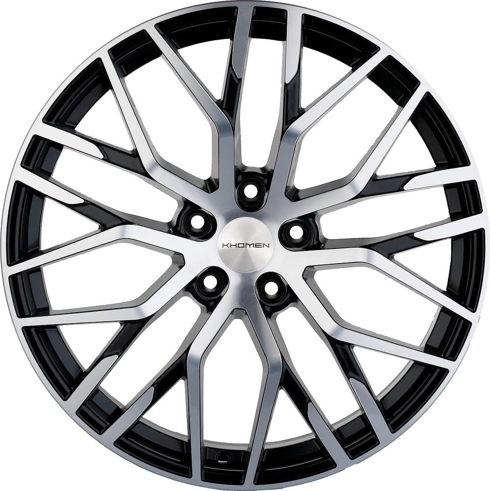 Khomen Wheels KHW2009 8.5x20 5x108 ET 46 Dia 63.4 BLACK-FP