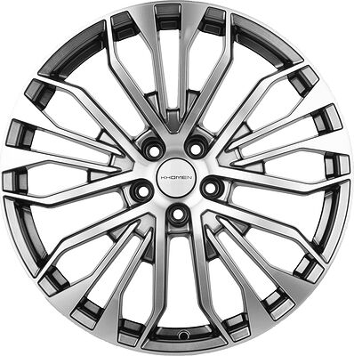 Khomen Wheels KHW2009 8.5x20 5x120 ET 30 Dia 66.1 DARK CHROME
