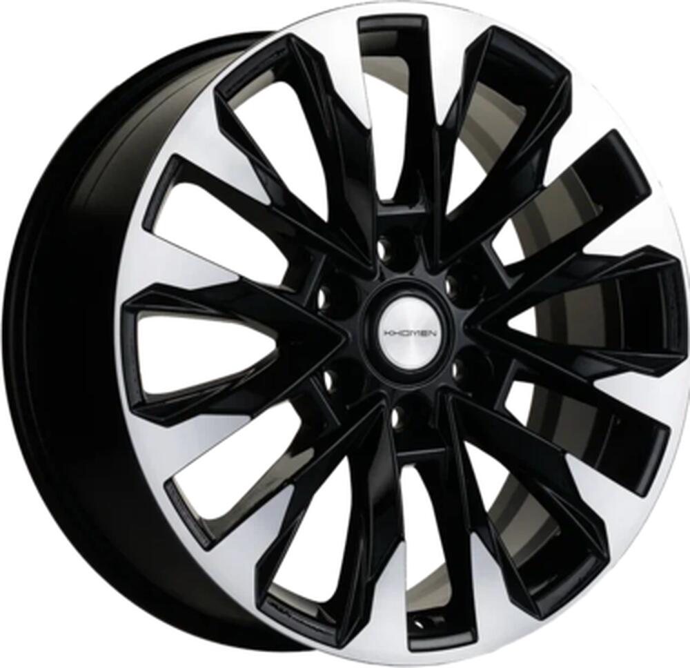 Khomen Wheels KHW2010 (Chevrolet Tahoe) 8x20 6x139.7 ET 28 Dia 78.1 Black-FP