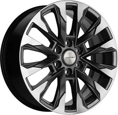 Khomen Wheels KHW2010 8x20 6x114.3 ET 40 Dia 67.1 GRAY-FP