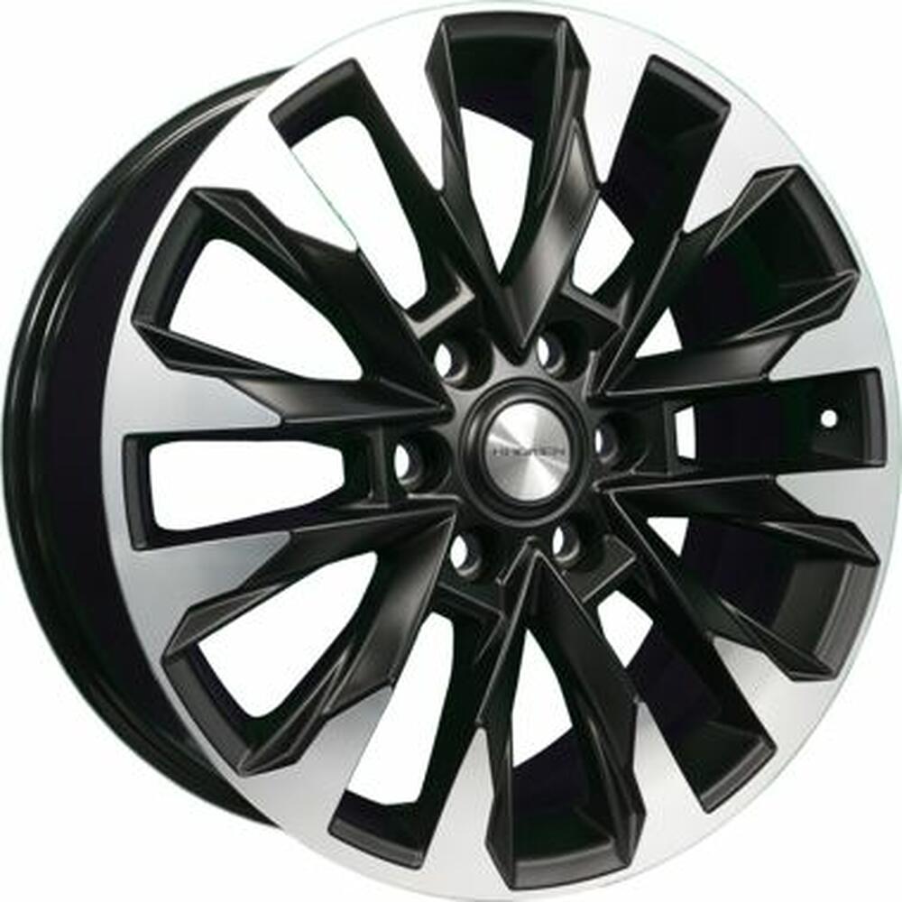 Khomen Wheels KHW2010 (LC 300) 8x20 6x139.7 ET 60 Dia 95.1 Black-FP matt