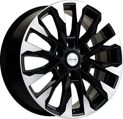 Khomen Wheels KHW2010 (Nissan Patrol) 8x20 6x139.7 ET 35 Dia 78.1 Black-FP
