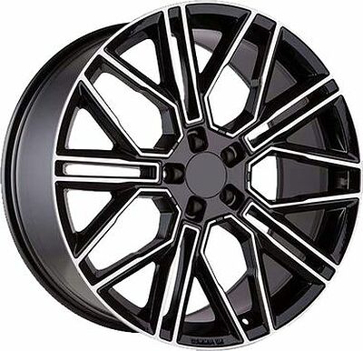 Khomen Wheels KHW2101 (Q7/Touareg) 9.5x21 5x112 ET 31 Dia 66.6 Black-FP