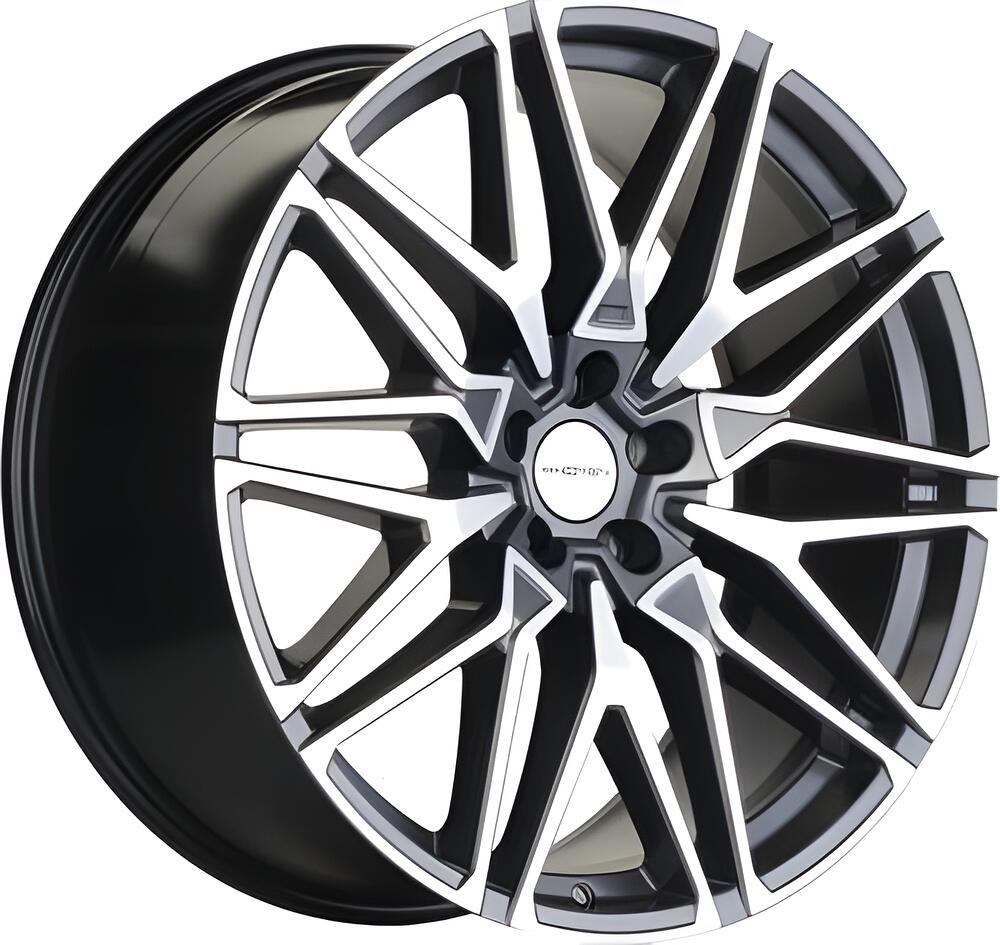 Khomen Wheels KHW2103 (X5/X6/X7доп.) 10.5x21 5x112 ET 35 Dia 66.6 Gray-FP