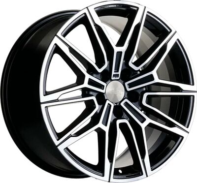 Khomen Wheels ORG1904 (3/4/5/6 series) 8.5x19 5x112 ET 30 Dia 66.6 Black-FP