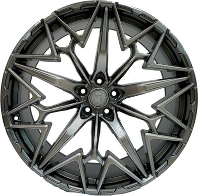 Khomen Wheels ZEUS 2202 (BMW X5/X6/X7) 10x22 5x112 ET 25 Dia 66.6 Brilliant Chrome