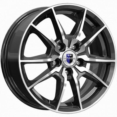 КиК Адамар 6.5x16 5x112 ET 38 Dia 66.6 алмаз черный