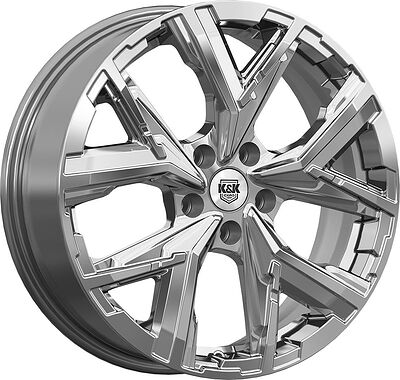 КиК Айона 6.5x18 5x108 ET 43 Dia 65.1 дарк платинум