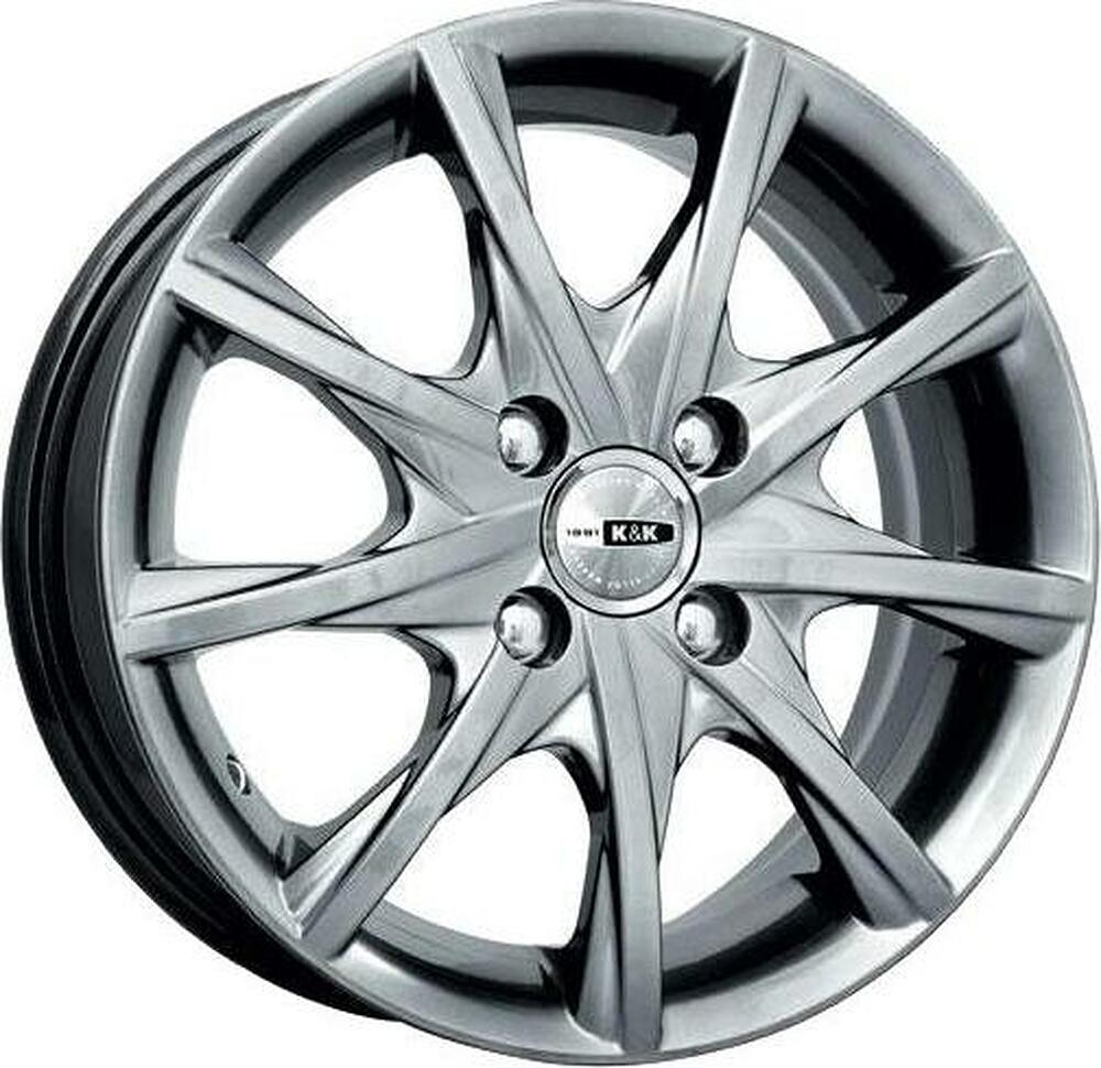 КиК Алькор 5.5x14 4x100 ET 35 Dia 67.1 сильвер