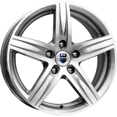 КиК Андорра 6.5x16 5x114.3 ET 45 Dia 67.1 алмаз аргентум