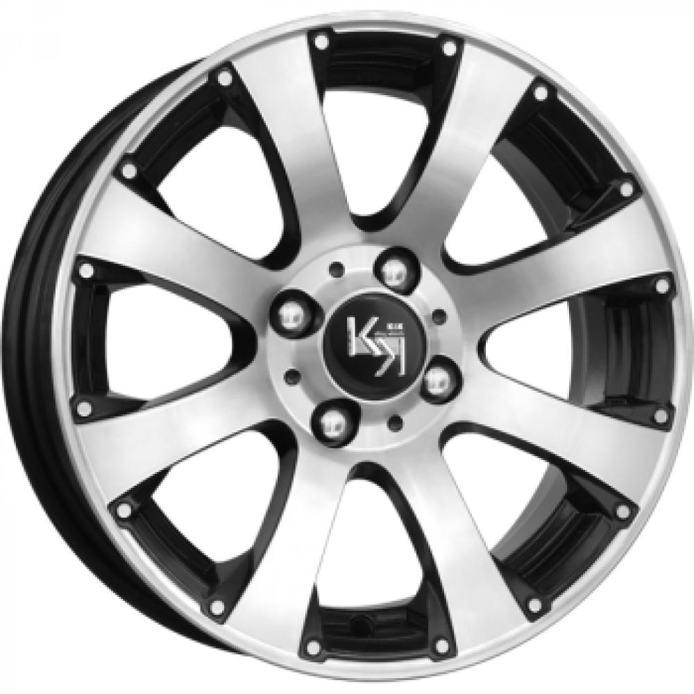 КиК Аркада Нова 5.5x14 4x98 ET 18 Dia 58 алмаз черный