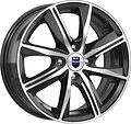 КиК Арнар 6x15 4x100 ET 40 Dia 67.1 алмаз_черный_sk
