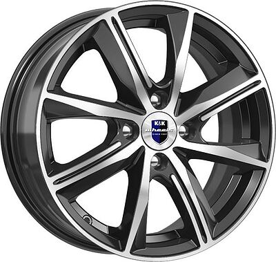 КиК Арнар 6x15 4x100 ET 40 Dia 67.1 алмаз_черный_sk
