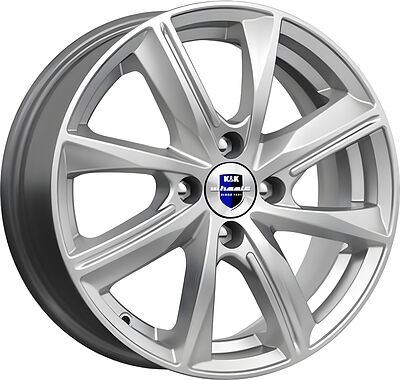 КиК Арнар 6x15 4x100 ET 40 Dia 60.1 Сильвер SK