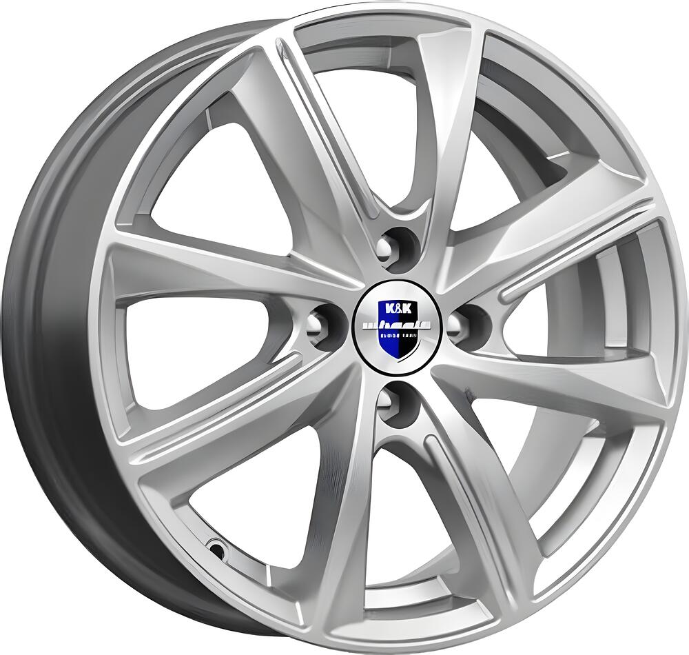 КиК Арнар 6x15 4x100 ET 50 Dia 60.1 Сильвер SK