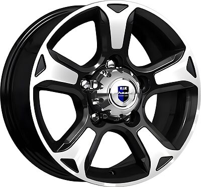 КиК Атлант 7x16 5x139 ET 35 Dia 108 алмаз черный