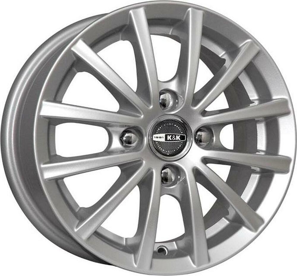 КиК Баттерфляй 5.5x14 4x98 ET 35 Dia 58.5 сильвер
