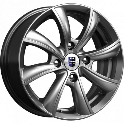КиК Бриз 5.5x14 4x100 ET 35 Dia 67.1 дарк платинум