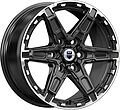 КиК Дистрикт 8x18 6x139.7 ET 42 Dia 100.1 алмаз черный
